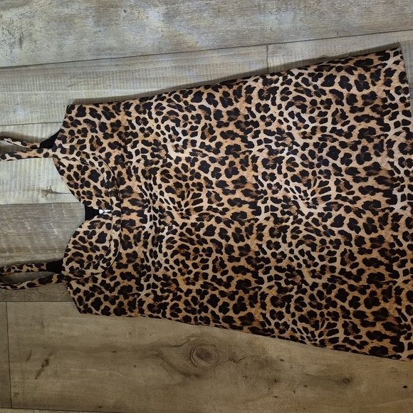 Dhruv Kapoor x Anthroplogie Leopard Mini Dress S - Picture 2 of 12